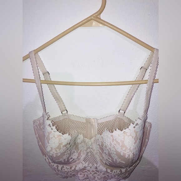 NWOT Bridal Ivory Victoria Secret Dream Angels 34DD - Picture 7 of 12